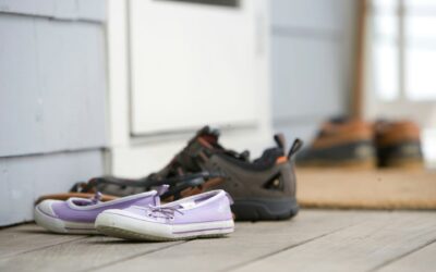 TAKE YOUR SHOES OFF!